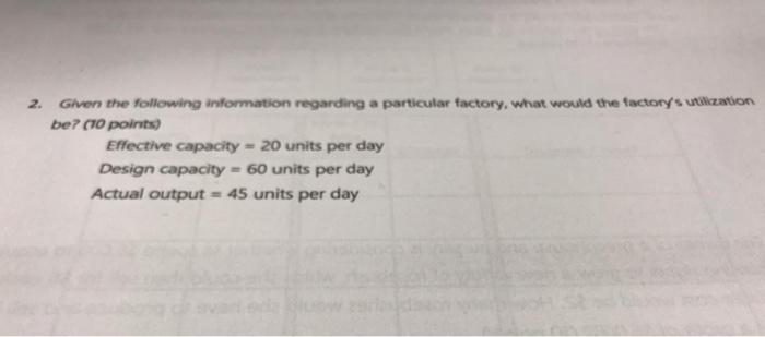 Solve the following problems. Show all work 1.