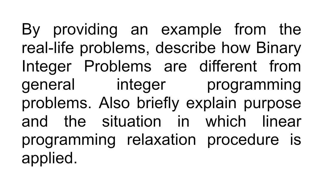 Use your own words By providing an example from