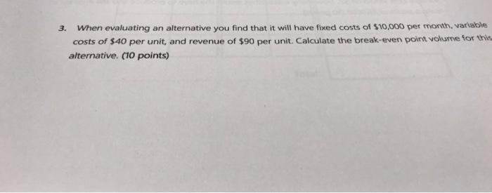 Solve the following problems. Show all work 1.