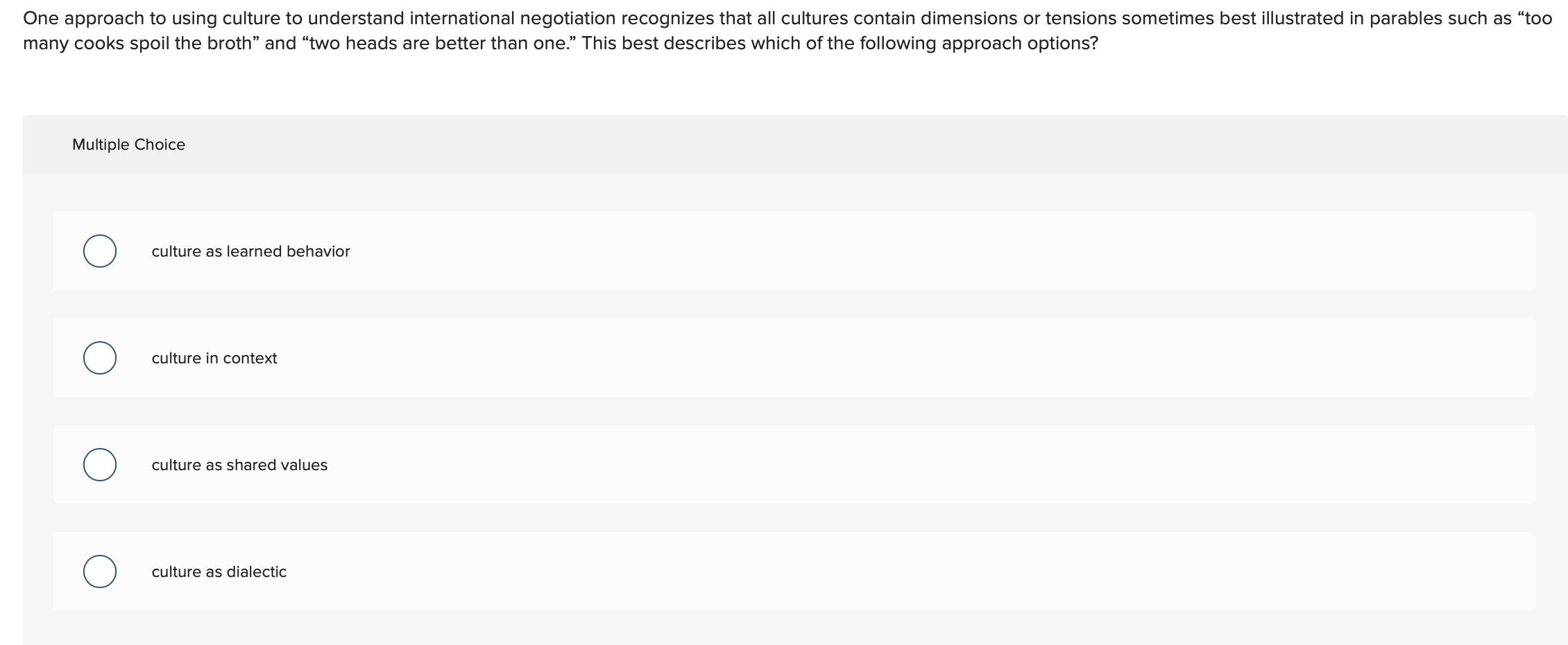 One approach to using culture to understand