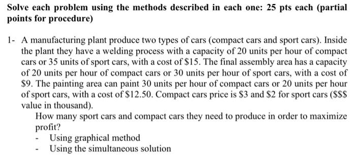 please help me with this operation research
