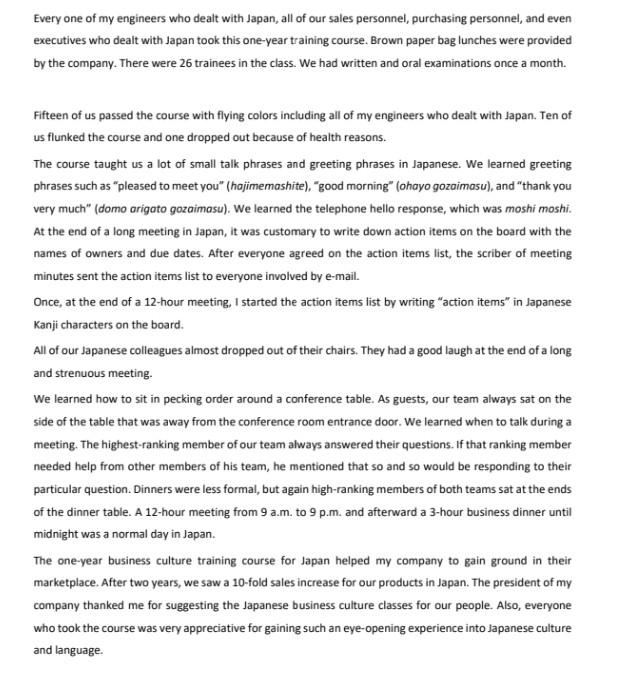 CASE STUDY My company, a customized computer