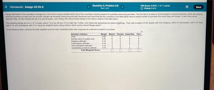 please help! Homework: Assign #3 Ch 2 Question 3,