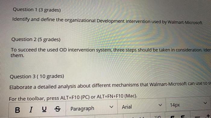 Case Study Walmart and Microsoft recently