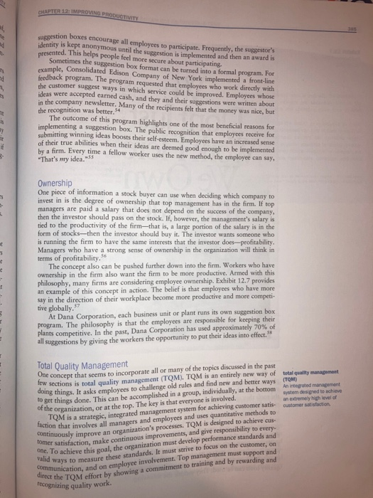 2. Various concepts discussed in this chapter