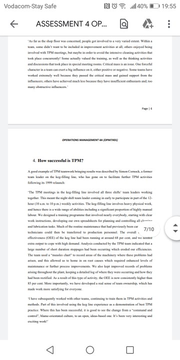 Bulmers Clder: a case study 1. Introduction