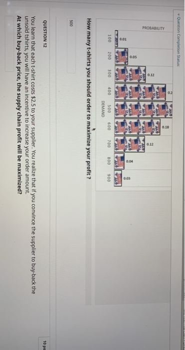 QUESTION 11 Answer this question and the next