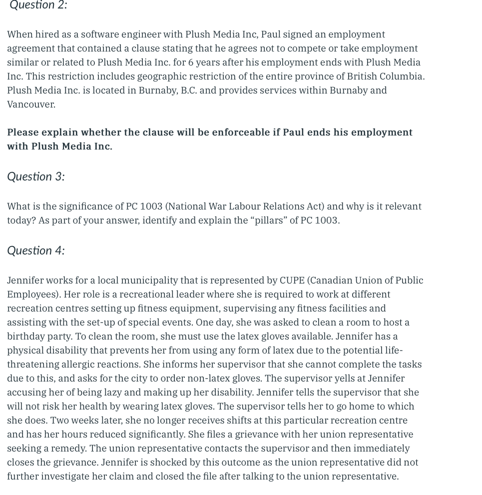answer questions 2 and 3 please Question 2: When
