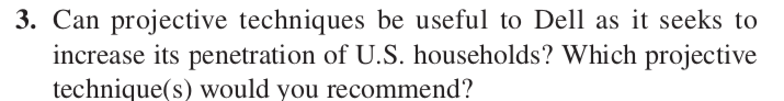 MARKETING RESEARCH - CASE STUDY - chapters 5 DELL
