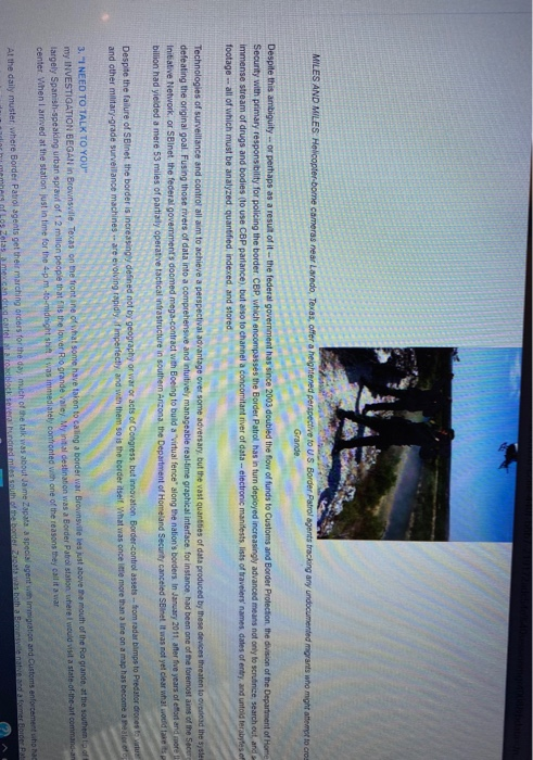 summarize each reading in 150 words or more.