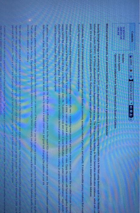 summarize each reading in 150 words or more.