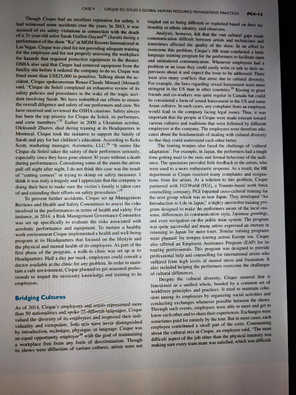 please answer question 2 "The artists who come to