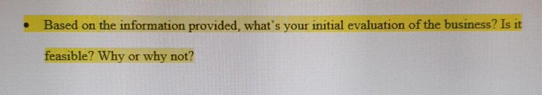 This is a question of the case study. I have