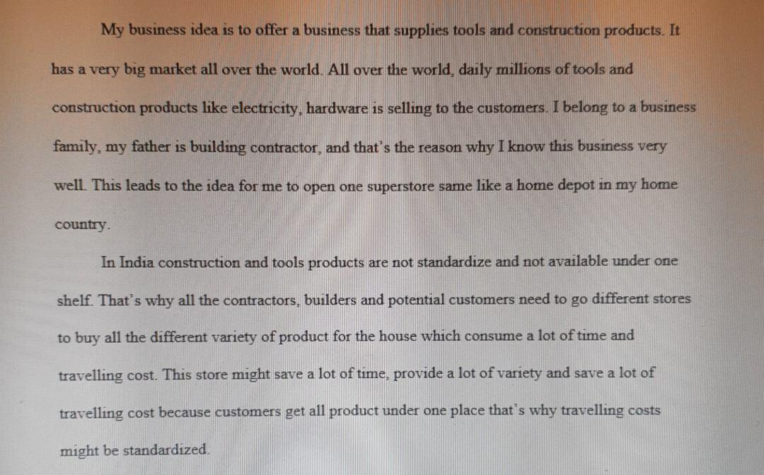 This is a question of the case study. I have