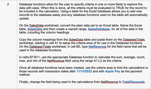 A1 x fx Pro Shop Sales Database B D E F G H K L 1
