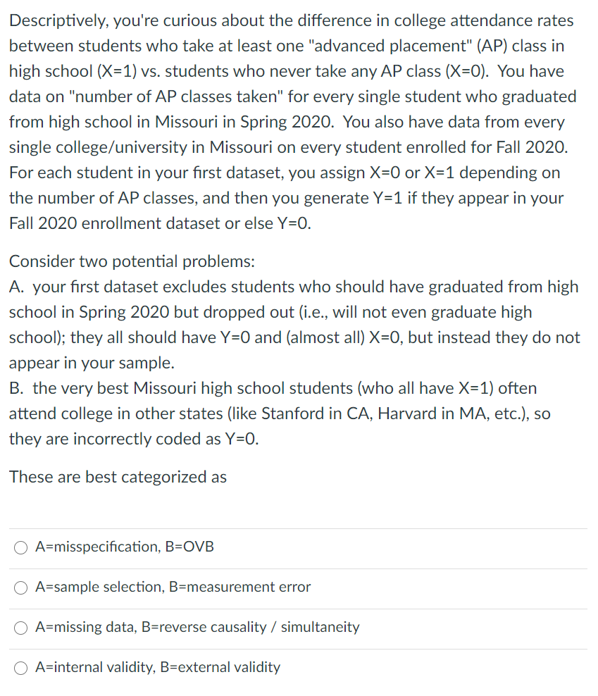 Descriptively, you're curious about the