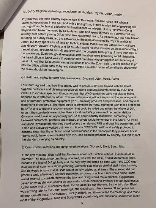 Doha International Airways maintains global