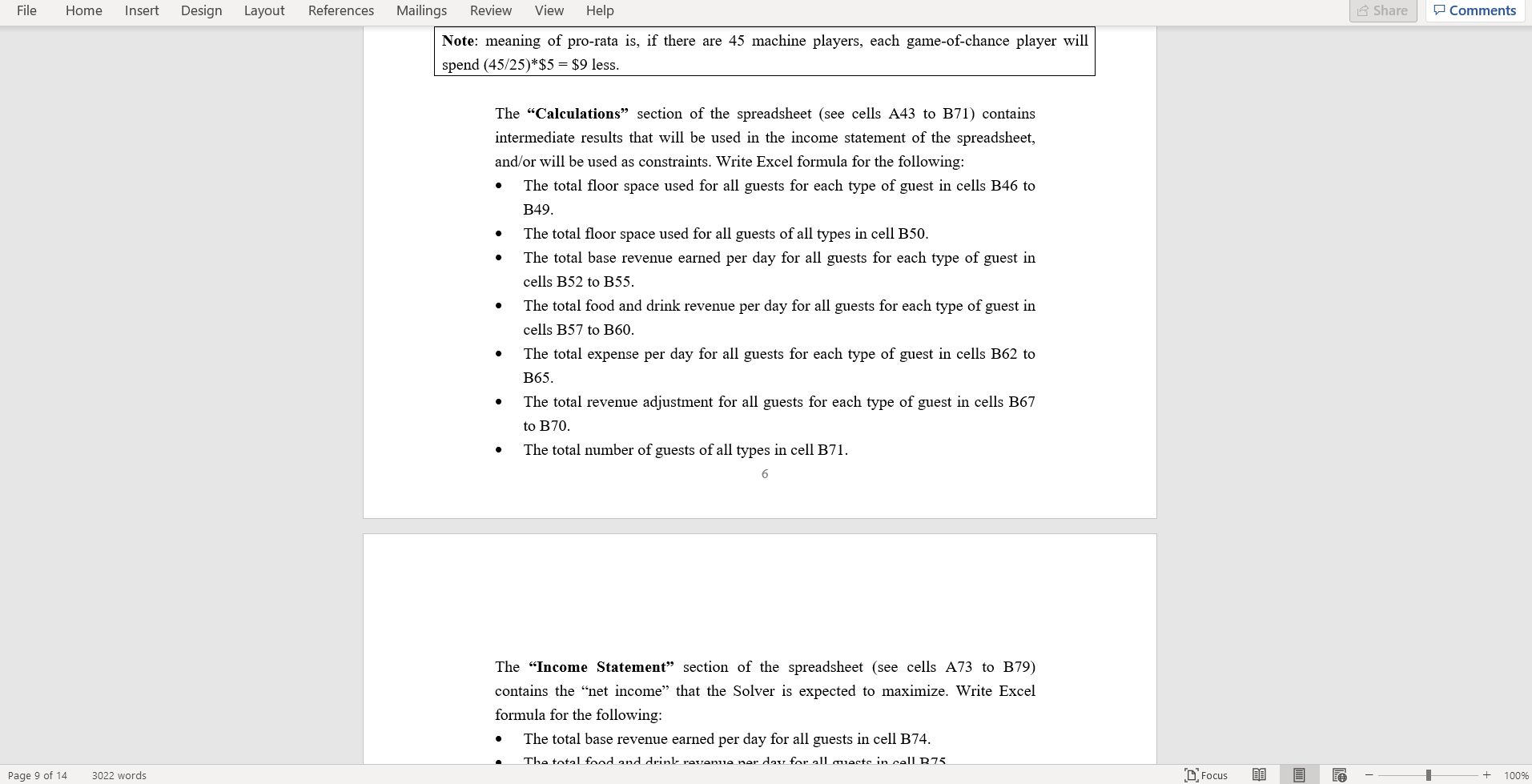 Section B (40 marks) Write the Excel formula for