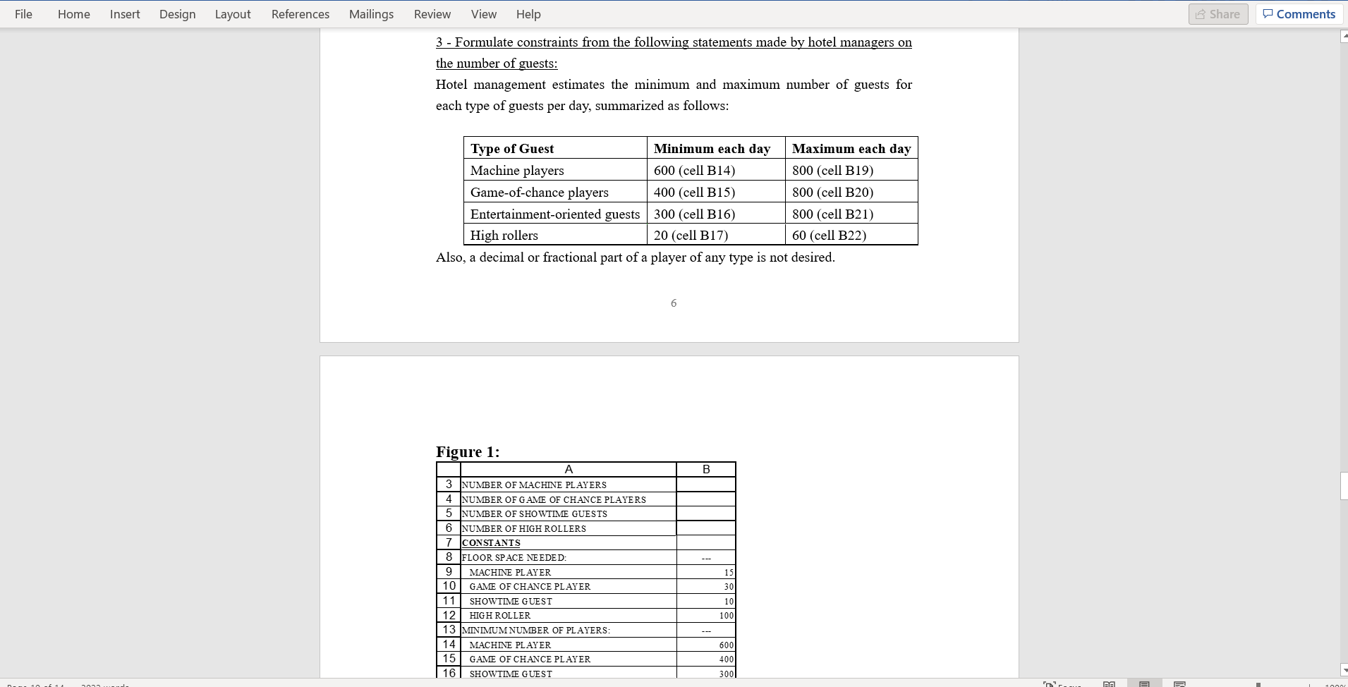 Section B (40 marks) Write the Excel formula for