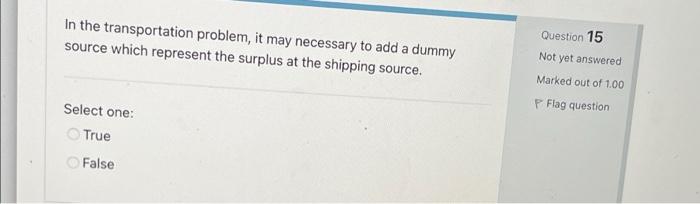 this is actually Operation Research. Plis answer