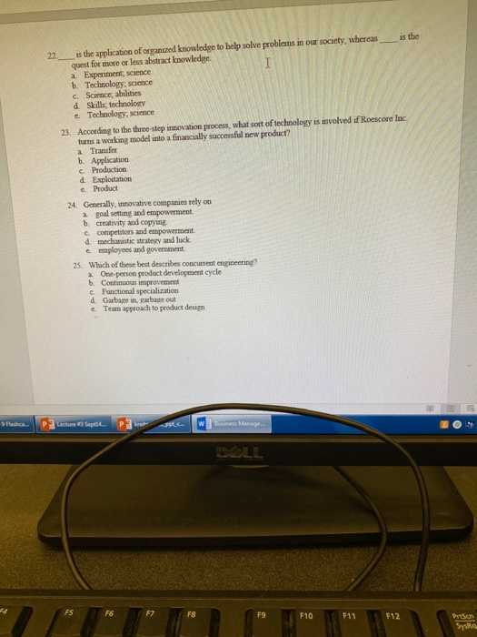 is the application of organized knowledge to help