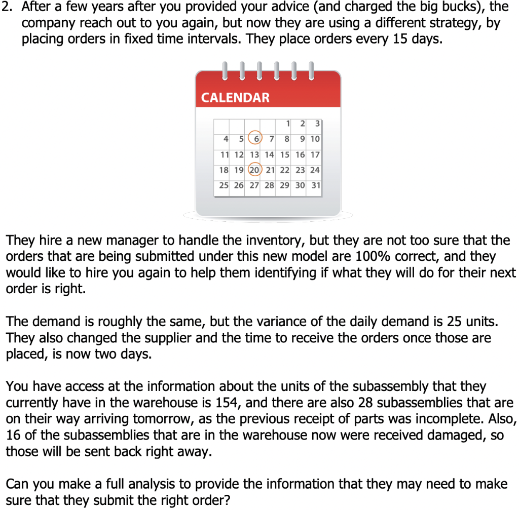 Please show work :D Analyze the problem below...