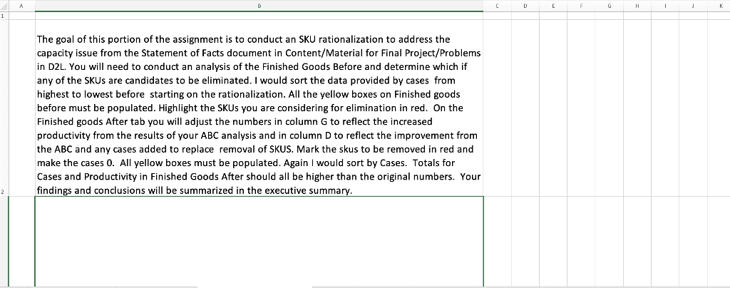 D E F H 1 J The goal of this portion of the
