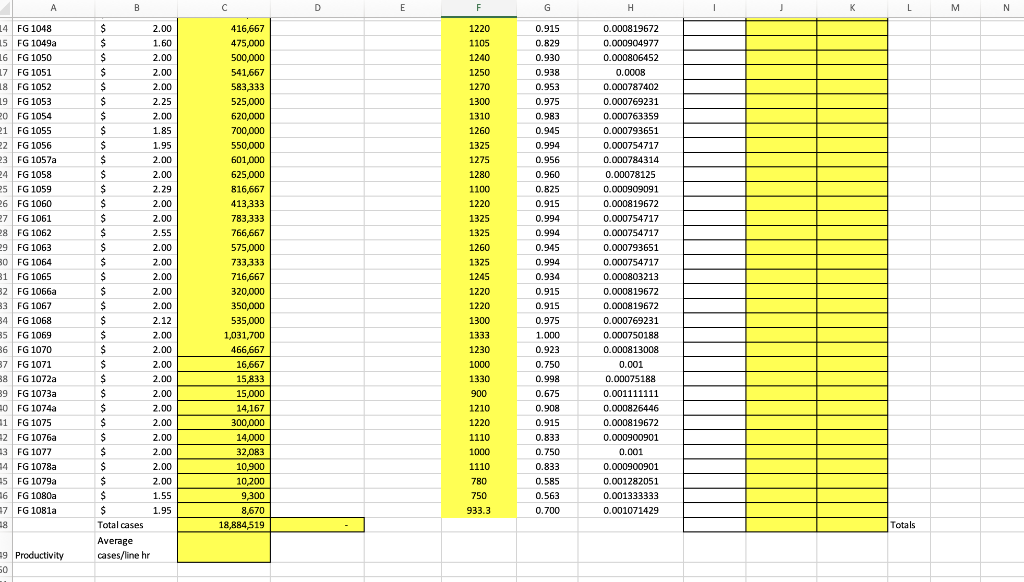 D E F H 1 J The goal of this portion of the