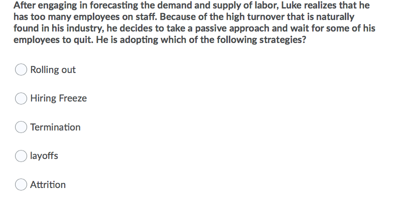 After engaging in forecasting the demand and