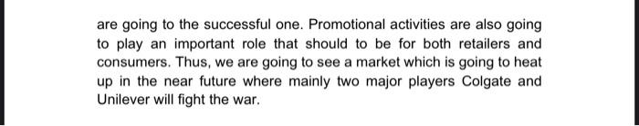 what are the important factors for the customer