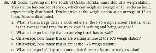 Please explain each question and what formulas