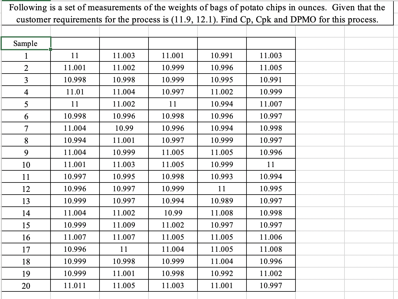 Need to know how to within Excel. Please complete