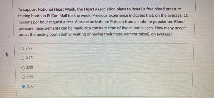 Assume a call center (staffed by a single