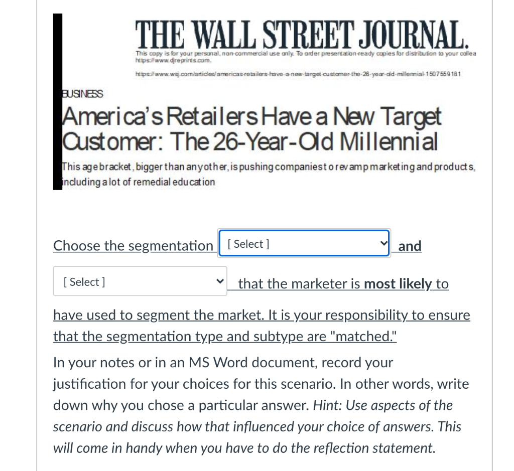 THE WALL STREET JOURNAL. This copy is for your