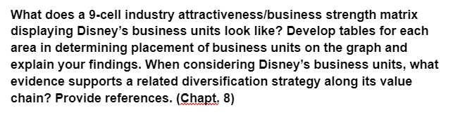 What does a 9-cell industry