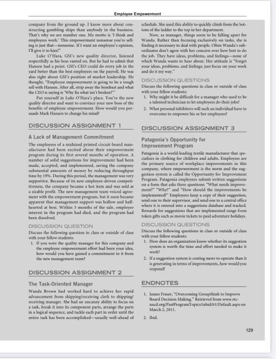 This is actually Total Quality Management. Answer