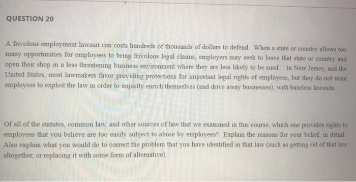 QUESTION 3 When a judge uses the IRAC method,