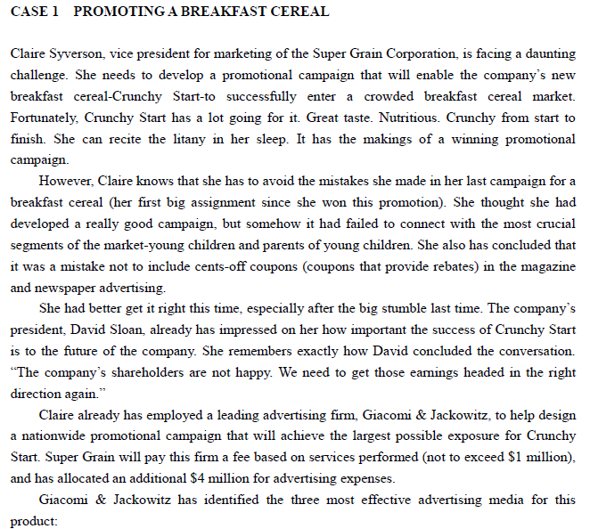 It's Operational Reseach report, please read both