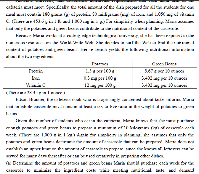 It's Operational Reseach report, please read both