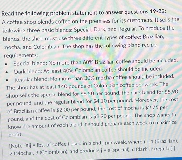19-22 Answer Quickly Please 19 19 20 and 21 22