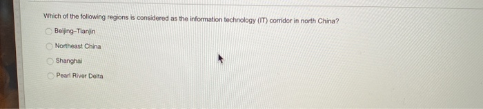 Which of the following regions is considered as