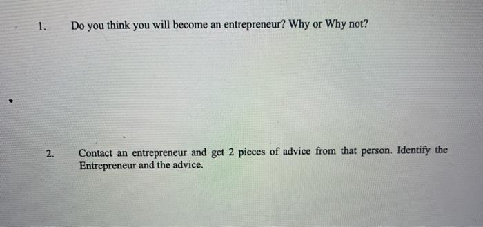 1. If you could eliminate, correct or cure