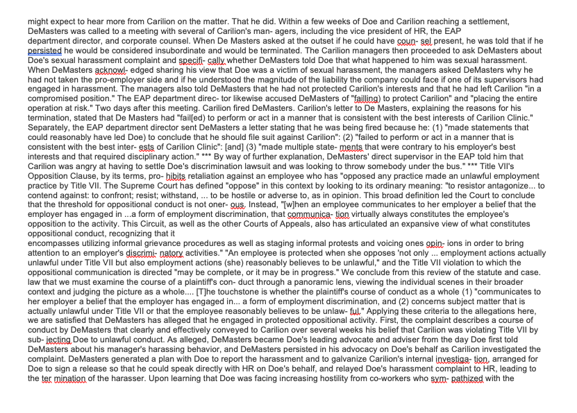 *BASED OFF THE CASE ABOVE* CASE QUESTIONS 1. What