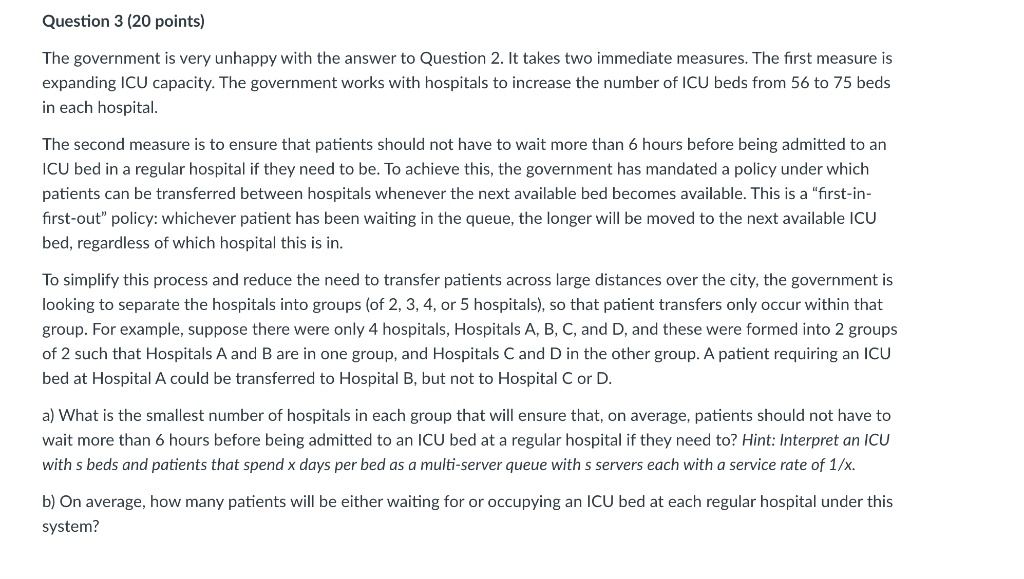 Only need a solution for Q.2 & Q.3 Part 3 -Covid
