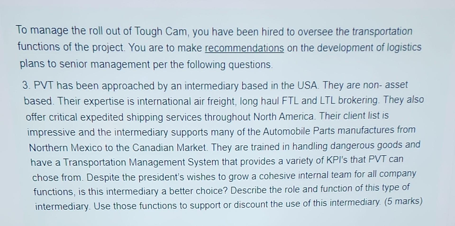 You have recently been hired as the