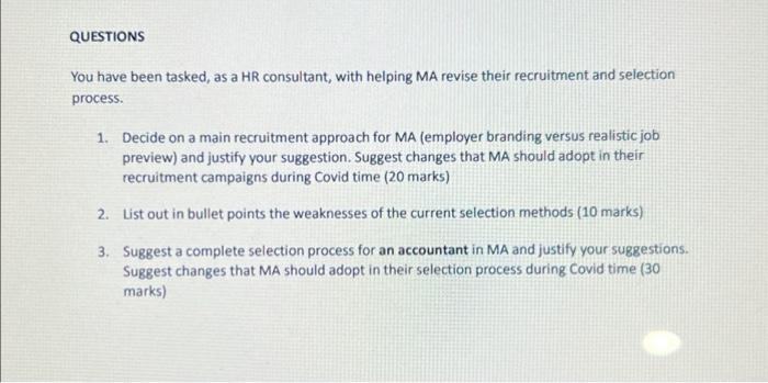 CASE STUDY REDESIGNING THE RECRUITMENT AND