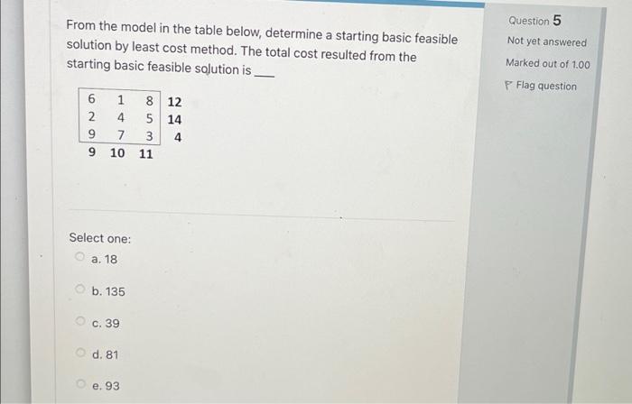 this is actually Operation Research. Plis answer