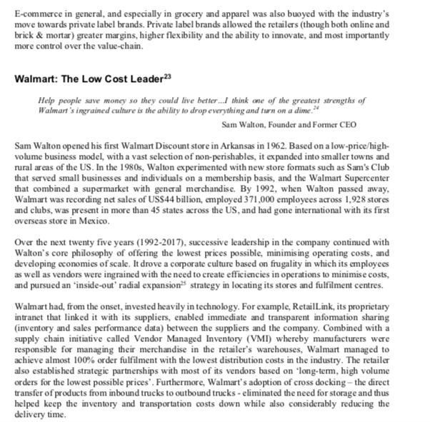 QUESTION: Begin by preparing your SWOT analysis