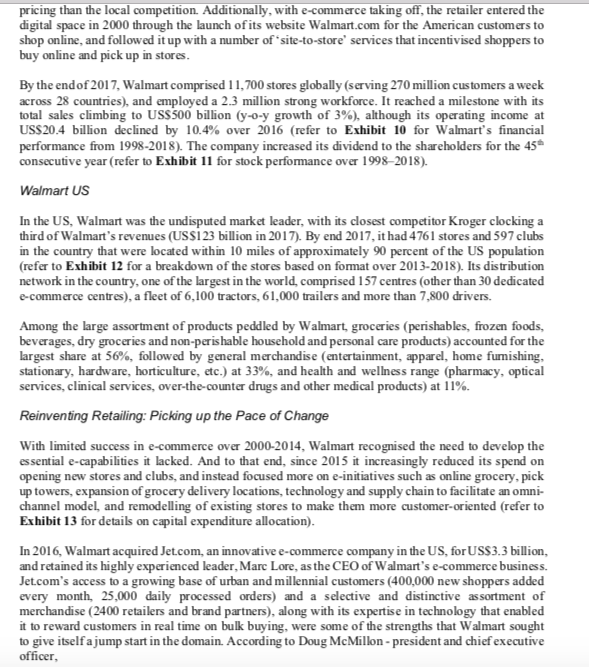 QUESTION: Begin by preparing your SWOT analysis