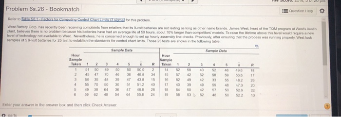 (o complete) HV ch Definition - ng Control Chart